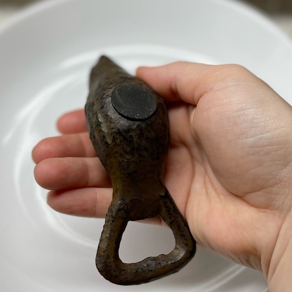 Decorative Functional Bird Bottle Opener OOAK art home decor - Picture 3 of 7